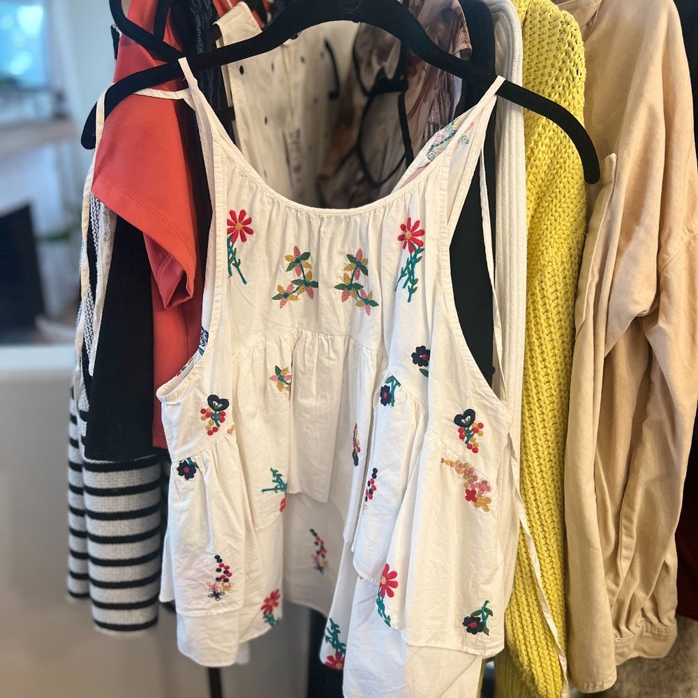 Zara - Floral Tank - M